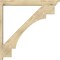 Ekena Millwork Merced Traditional Rough Sawn Outlooker, Douglas Fir, 6"W x 46"D x 46"H OUT06X46X46MRC01RDF - alternate 3